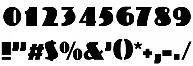 Koloss Font OTHER CHARS