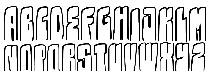 Kolossal Font LOWERCASE