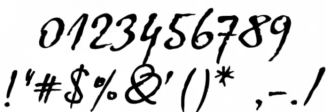 KomaLatin Font OTHER CHARS