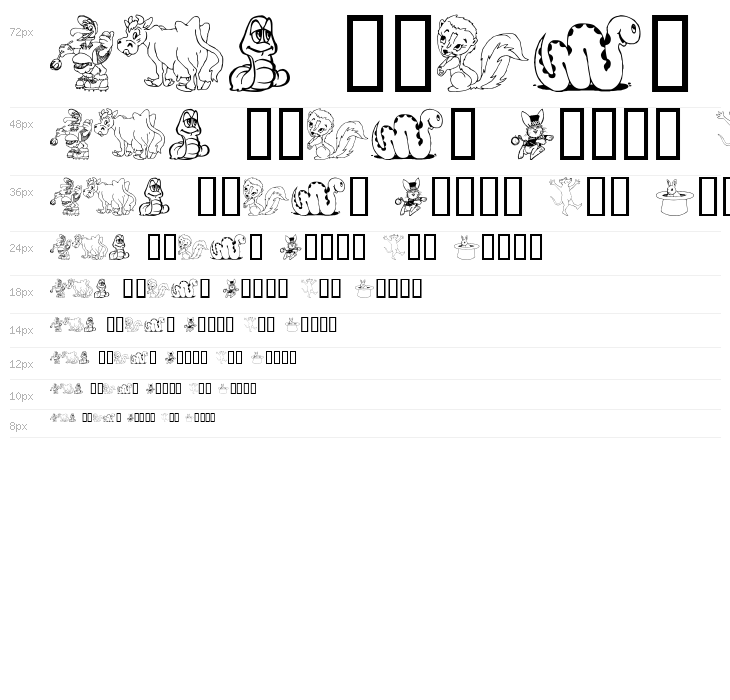 Komedy Kritters Waterfall