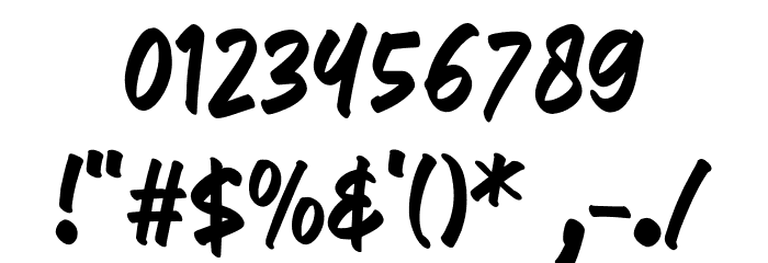 Komersie-Regular Font Alte caractere