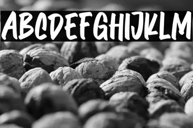 Komersie-Regular خط examples