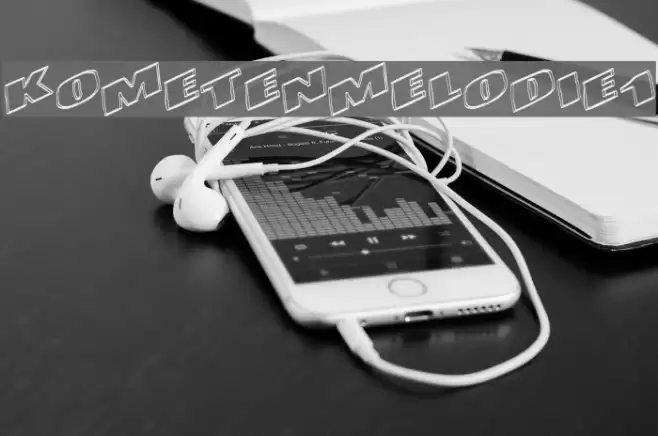 KometenMelodie1 Font examples