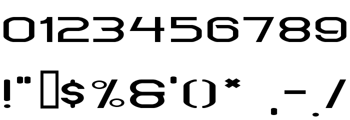 Kometenmelodie 2 Font OTHER CHARS