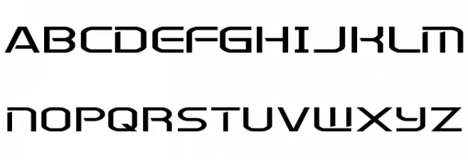 Kometenmelodie 2 Schriftart Groß