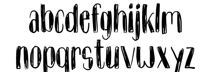 Komfortabel DEMO Regular Font LOWERCASE