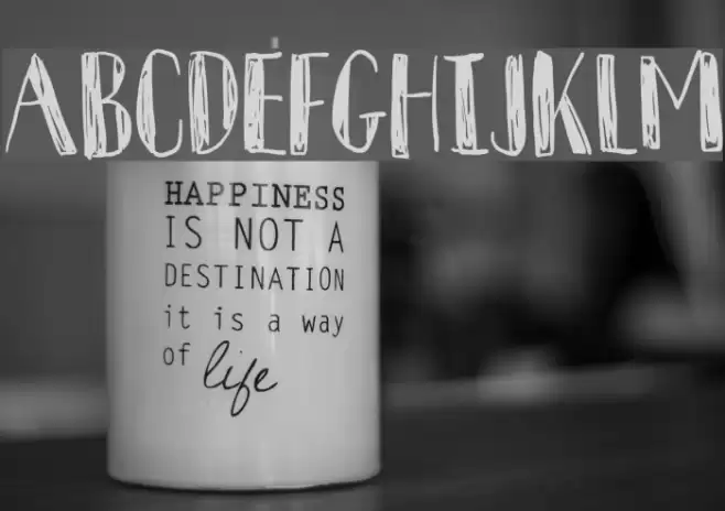 Komfortabel DEMO Regular Font examples