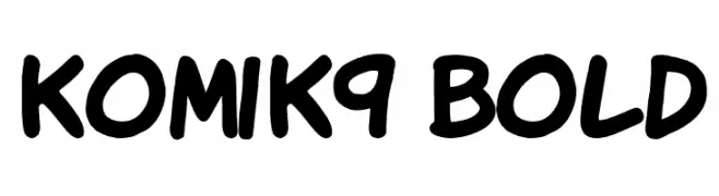 KomiK9 Bold  Frei Schriftart Herunterladen