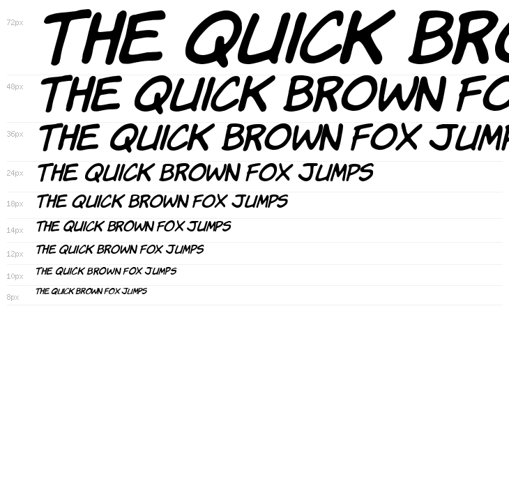 KomiK9 Italic Waterfall