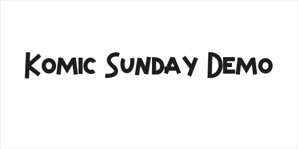 Komic Sunday Demo Logo