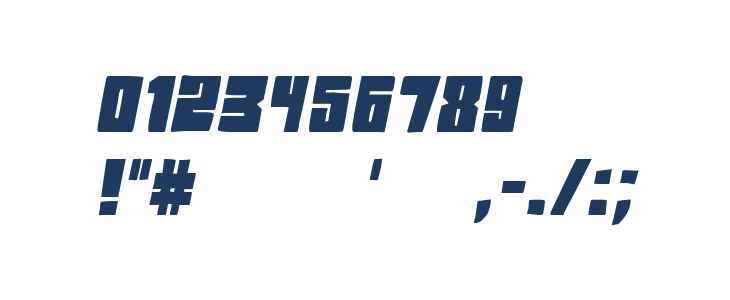 Komik Blok pg Italic Other Characters