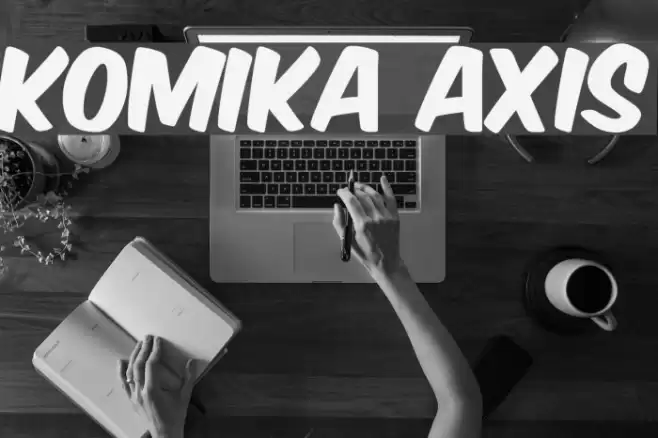 Komika Axis Font examples