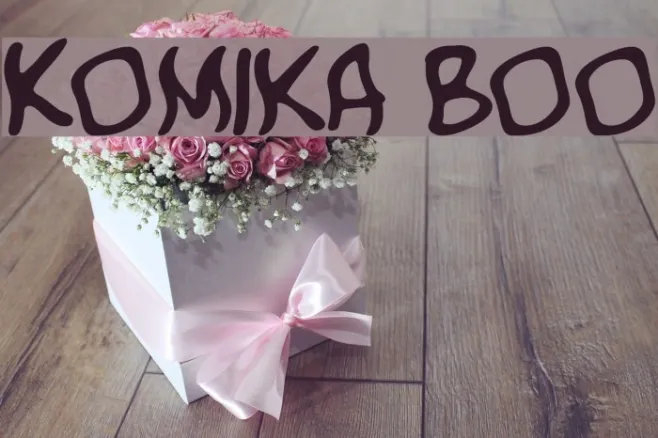 Komika Boo Example 3
