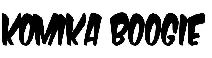 Komika Boogie Font
