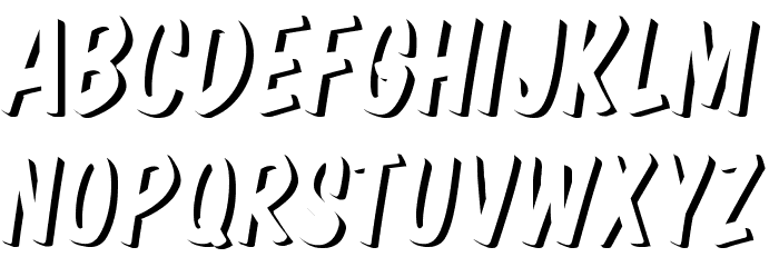 Komika Boss Font LOWERCASE