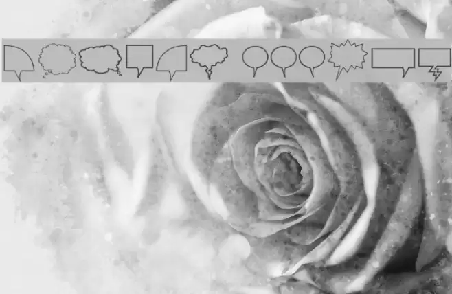 Komika Bubbles Font examples