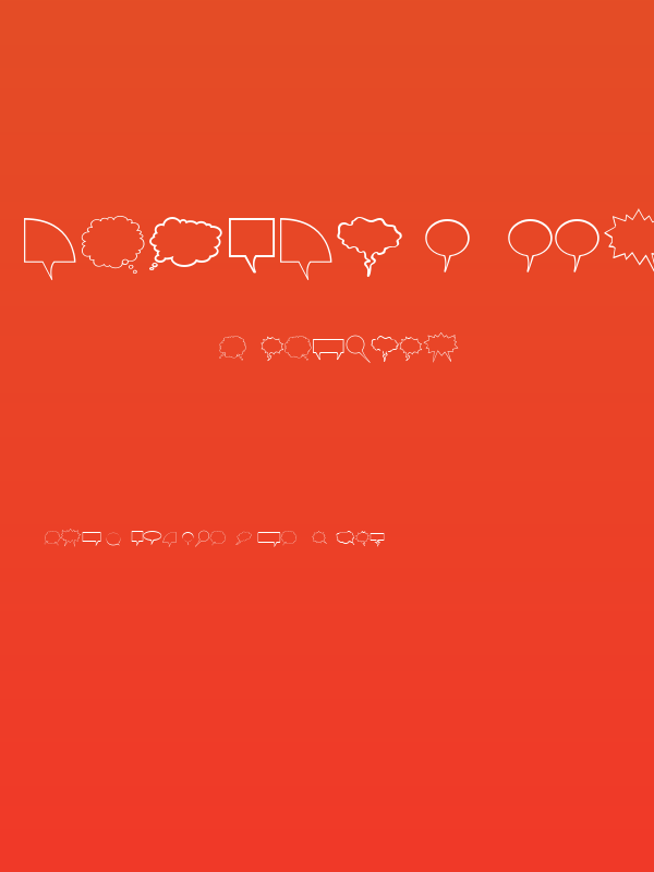 Komika Bubbles Poster