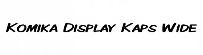 Komika Display Kaps Wide 