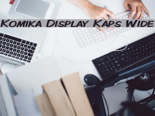 Komika Display Kaps Wide Example 3