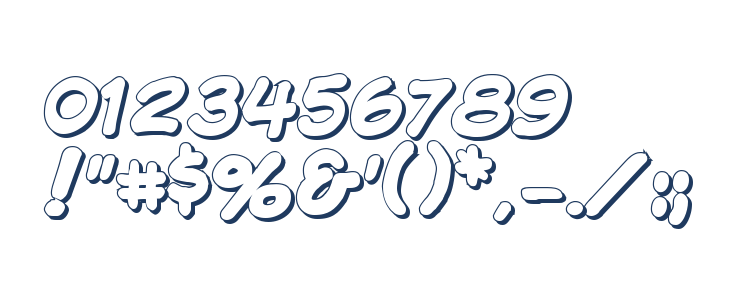 Komika Display - Shadow Other Characters