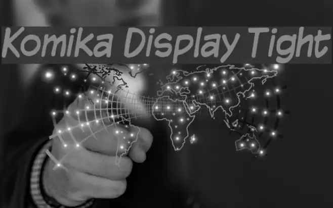 Komika Display Tight Font examples