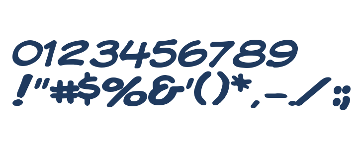 Komika Display Wide Other Characters