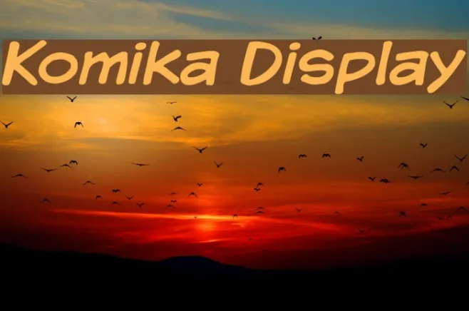 Komika Display Example 3