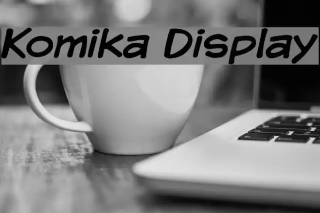Komika Display  examples