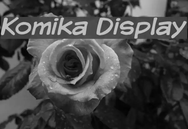 Komika Display  examples