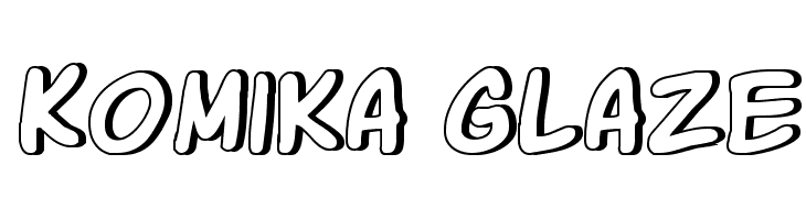 Komika Glaze  Fuentes Gratis Descargar