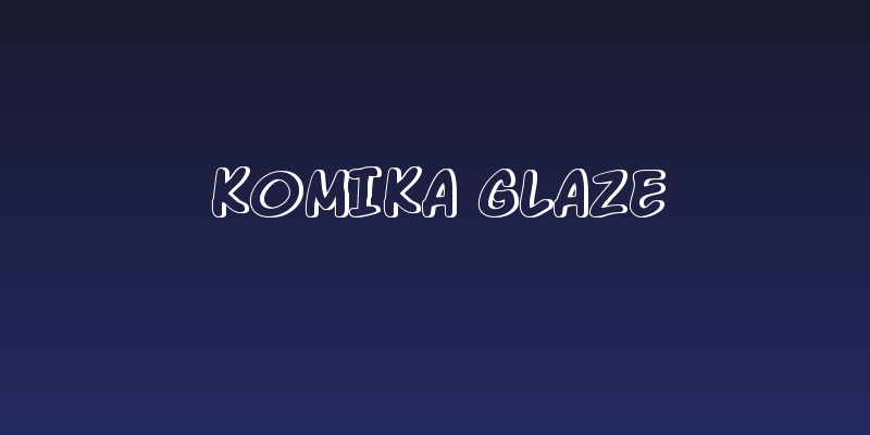 Komika Glaze Social Header