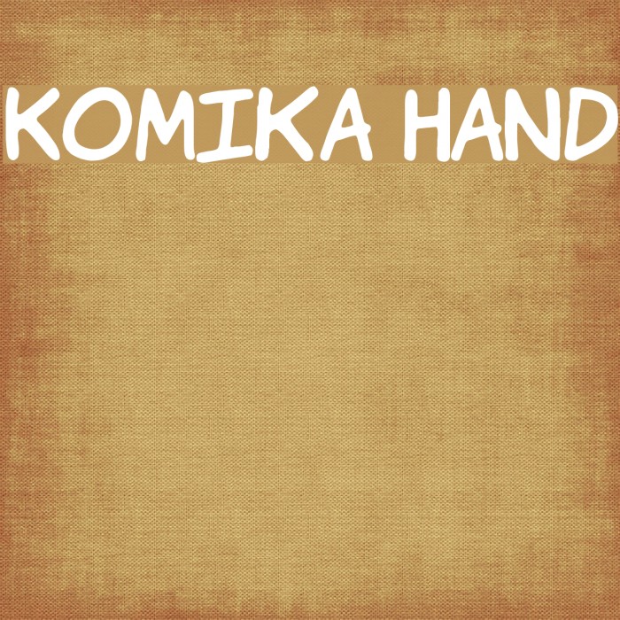 Komika Hand Example 3