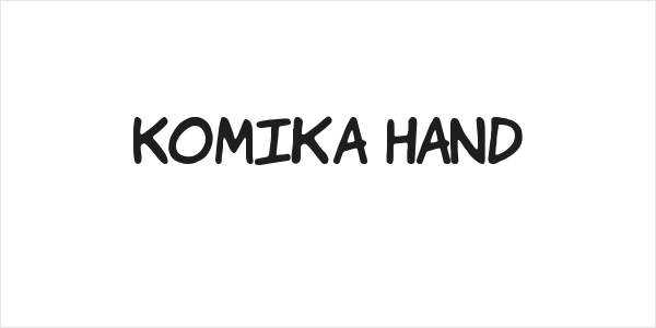 Komika Hand Logo