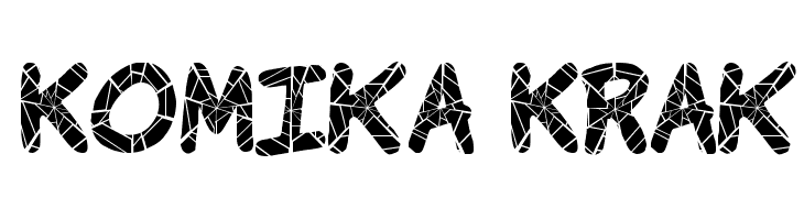 Komika Krak  Frei Schriftart Herunterladen