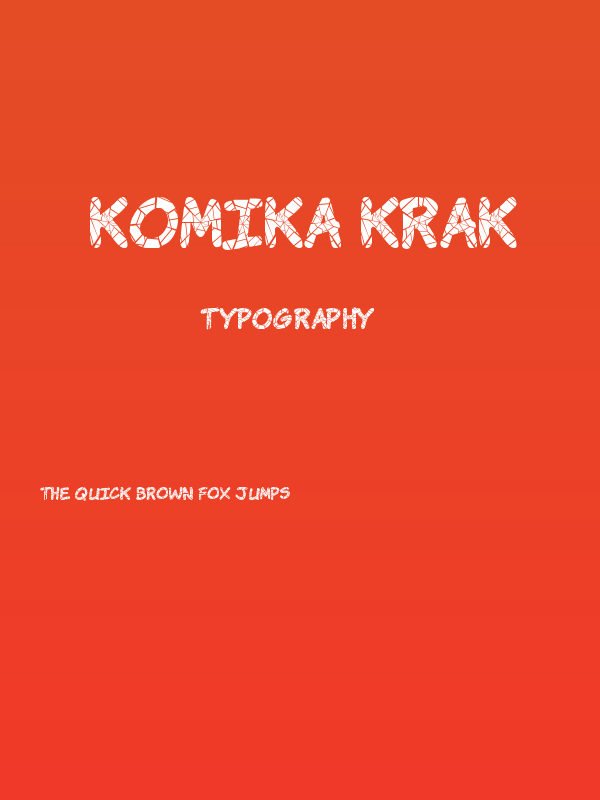 Komika Krak Poster