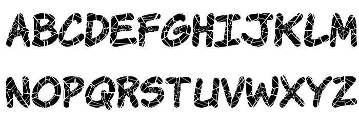 Komika Krak Font LOWERCASE