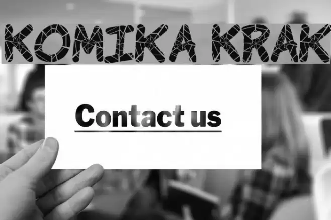 Komika Krak Font examples