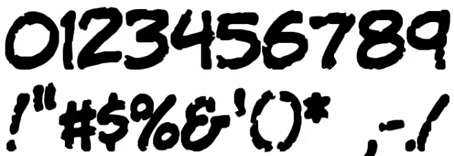 Komika Parch Font OTHER CHARS