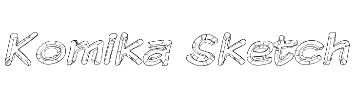 Komika Sketch Font