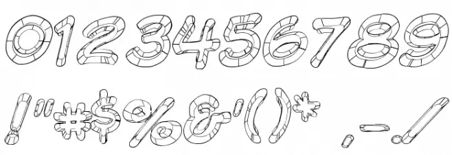 Komika Sketch Font OTHER CHARS
