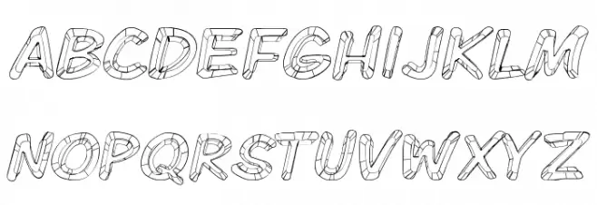 Komika Sketch Font UPPERCASE