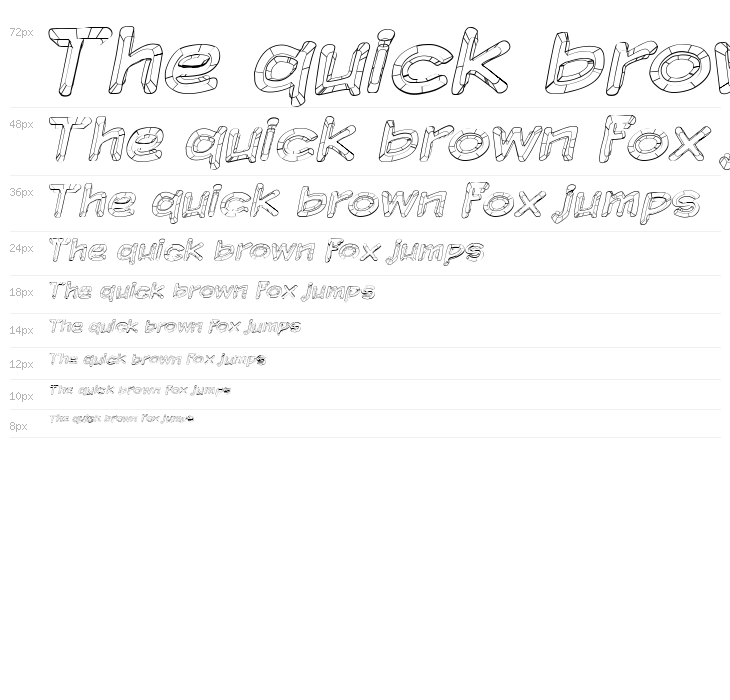 Komika Sketch Waterfall