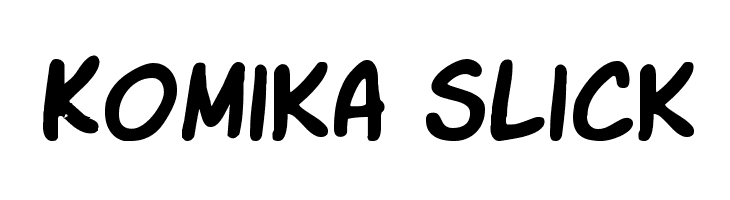 Komika Slick Font