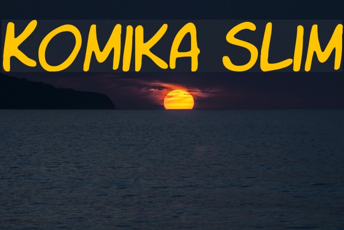 Komika Slim Example 1