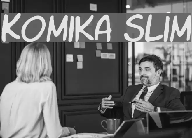 Komika Slim Polices examples
