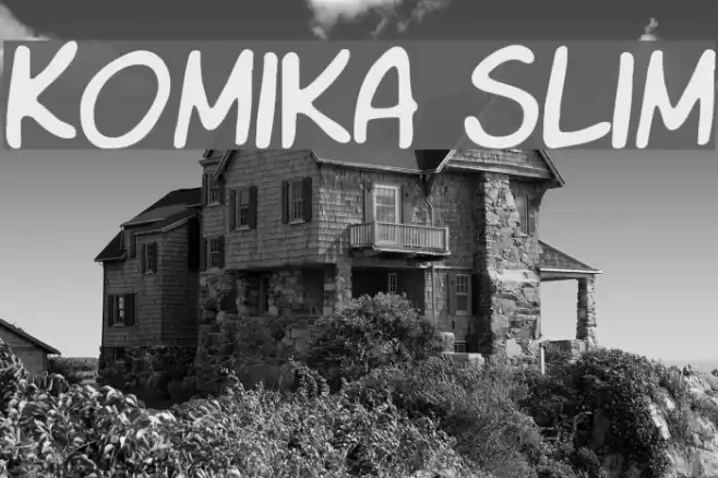 Komika Slim Polices examples