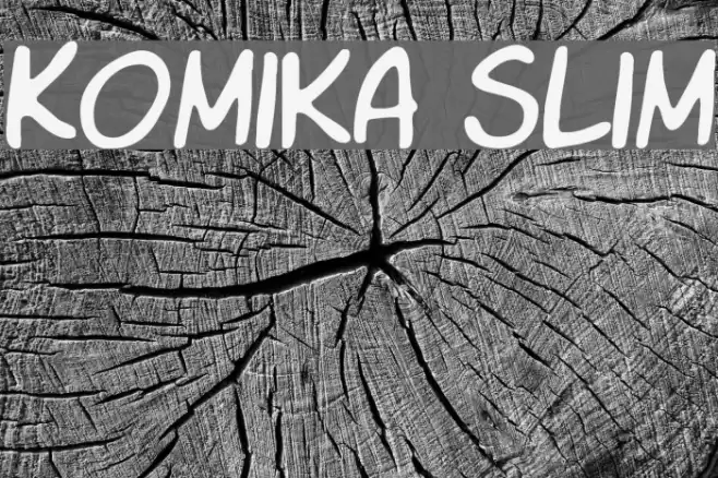 Komika Slim Polices examples