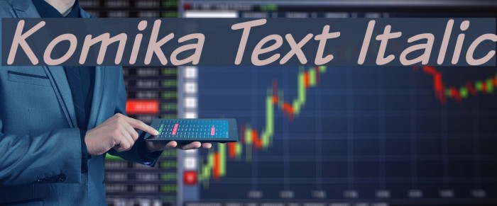 Komika Text Italic Font examples