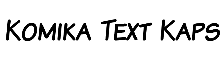 Komika Text Kaps Font