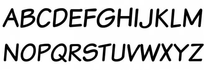 Komika Text Kaps